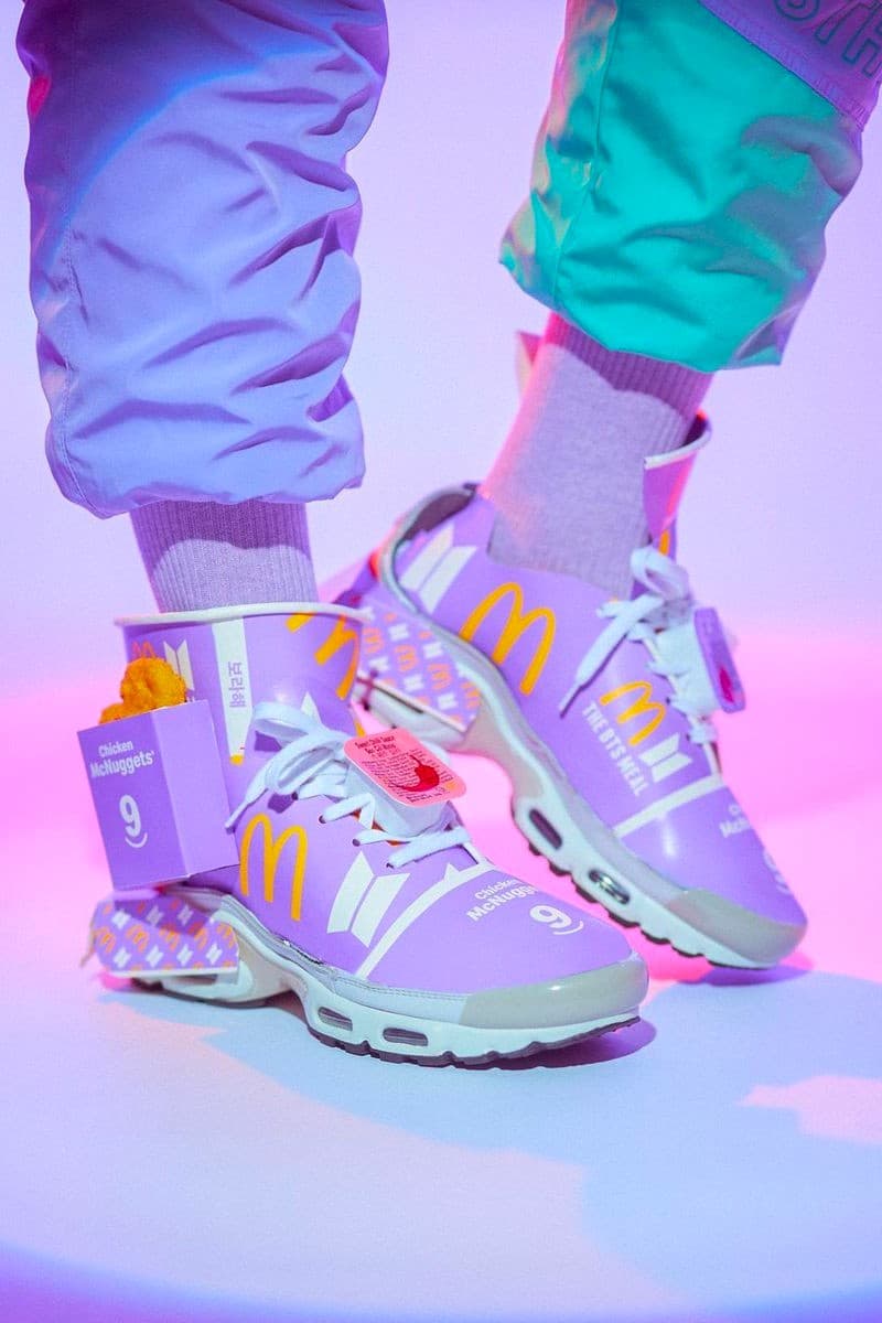 Bts X Mcdonald S Custom Mcnugget Sneakers Hypebae Bts X Mcdonald S Custom Mcnugget Sneakers Hypebae