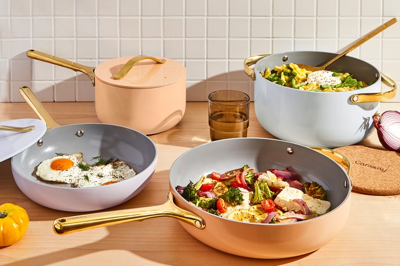 Caraway drops a stylish new bakeware collection in 5 pretty colors