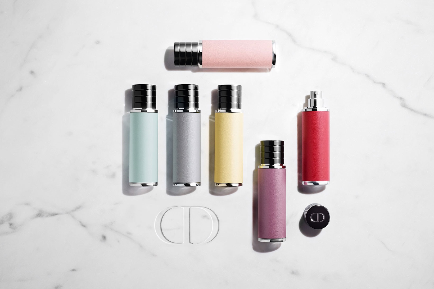 maison christian dior perfume purse spray fragrance scent refill case bottle design