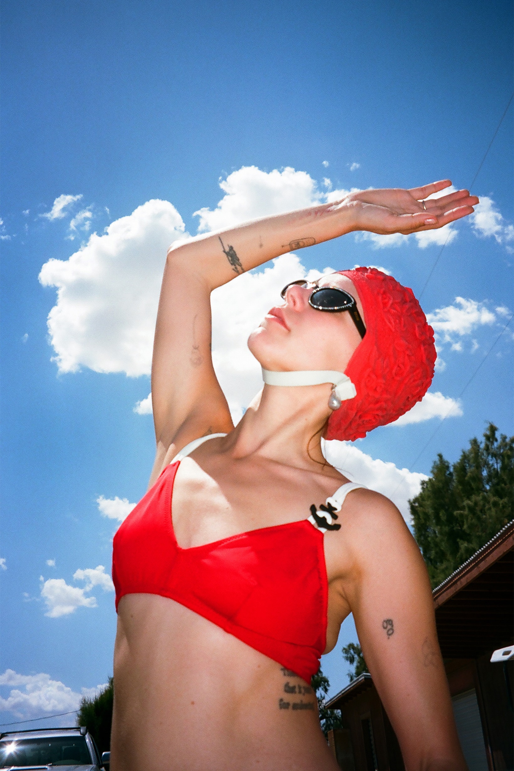 Courtney Trop x Araks Collaboration Swimwear Collection Bathing Suit