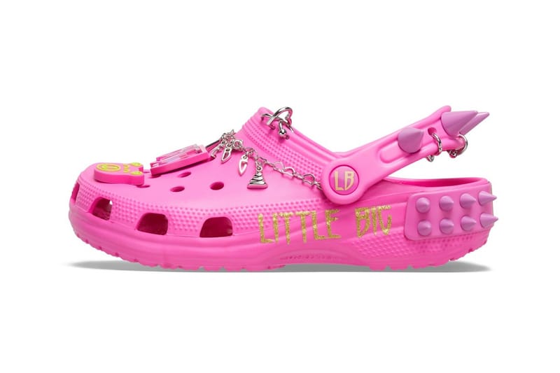 big pink crocs