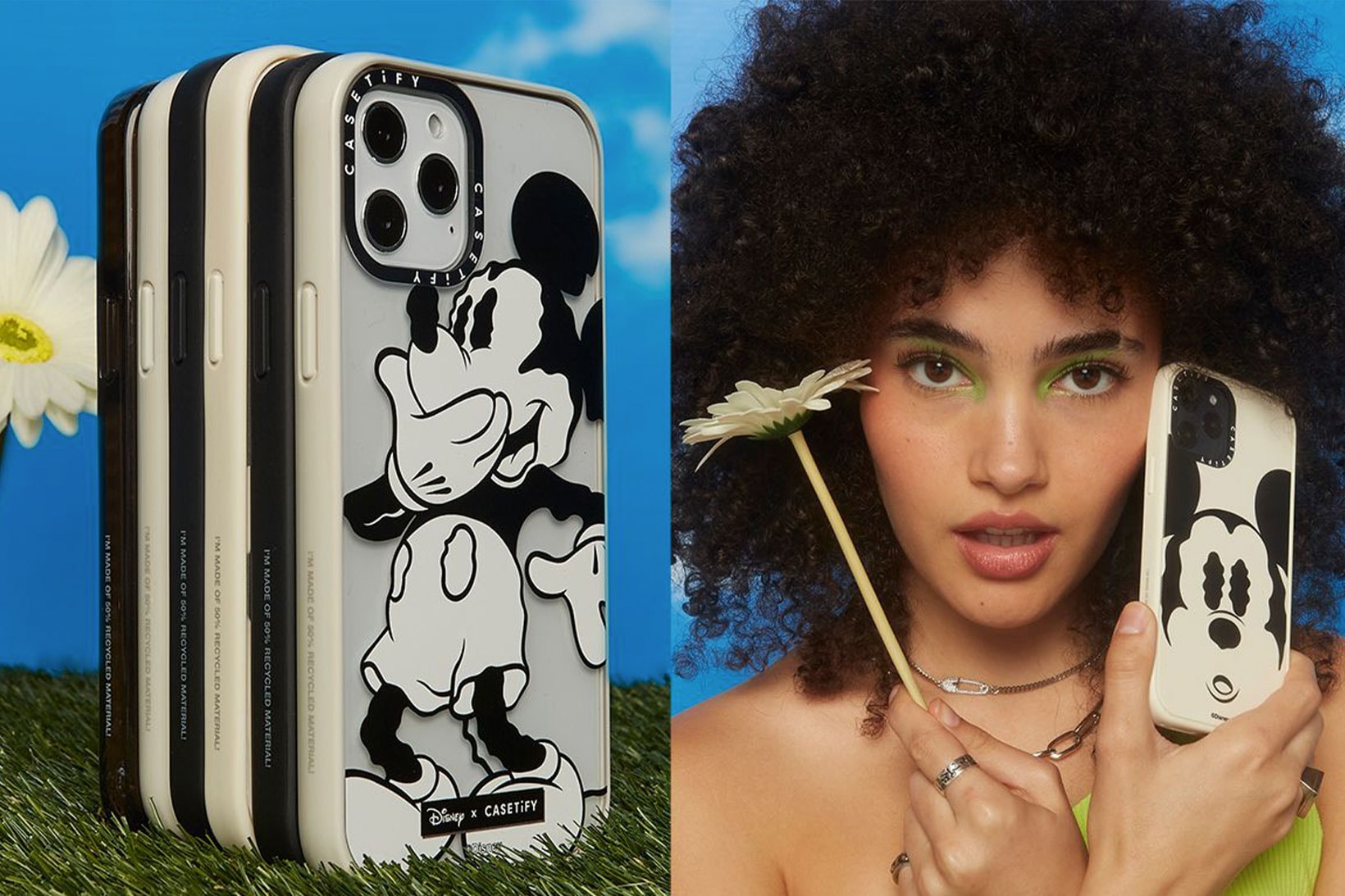 disney casetify mickey mouse collaboration iphone cases face makeup