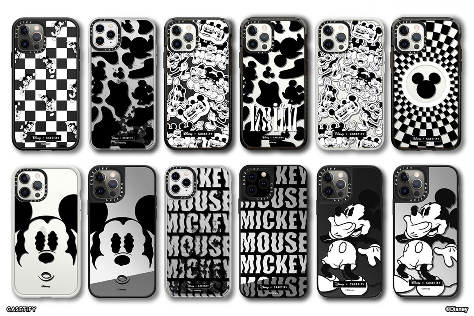 disney casetify mickey mouse collaboration iphone cases