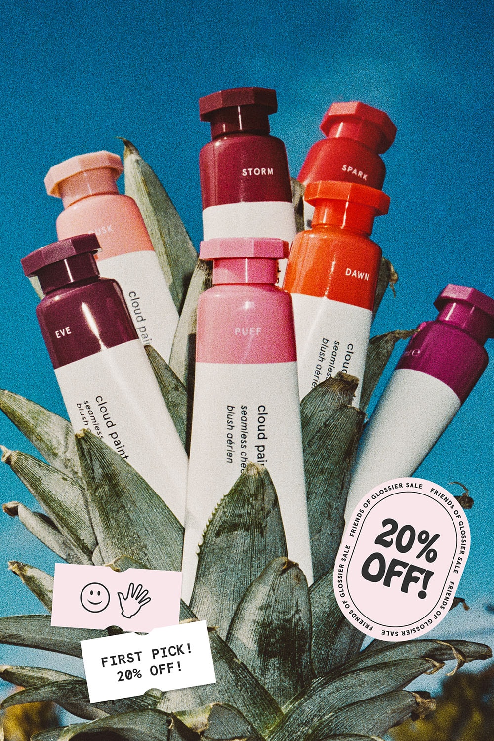 Friends of Glossier 20% Off Sale Announcement Weekend Mid-Year Lipstick Beauty Skincare Makeup