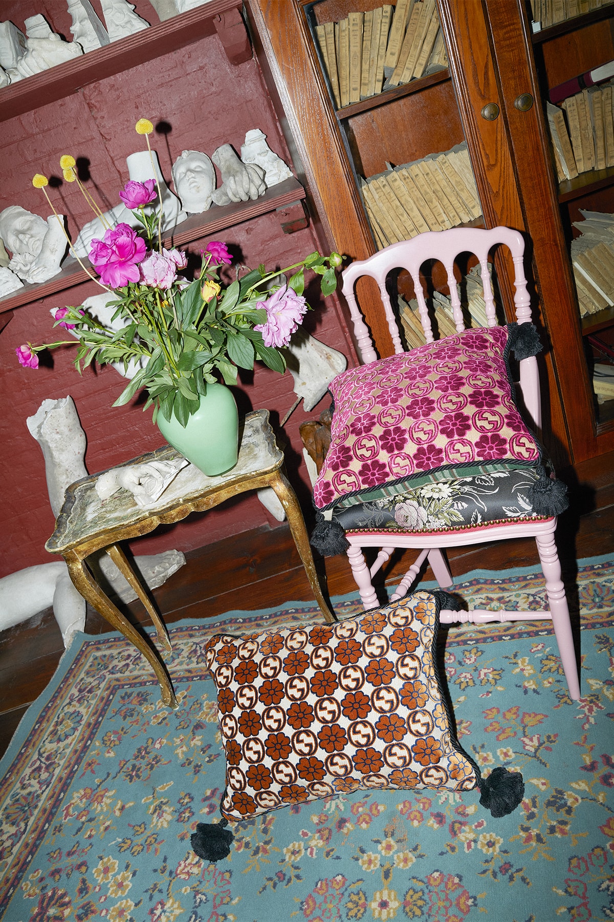 Gucci Home Decor Chair Table