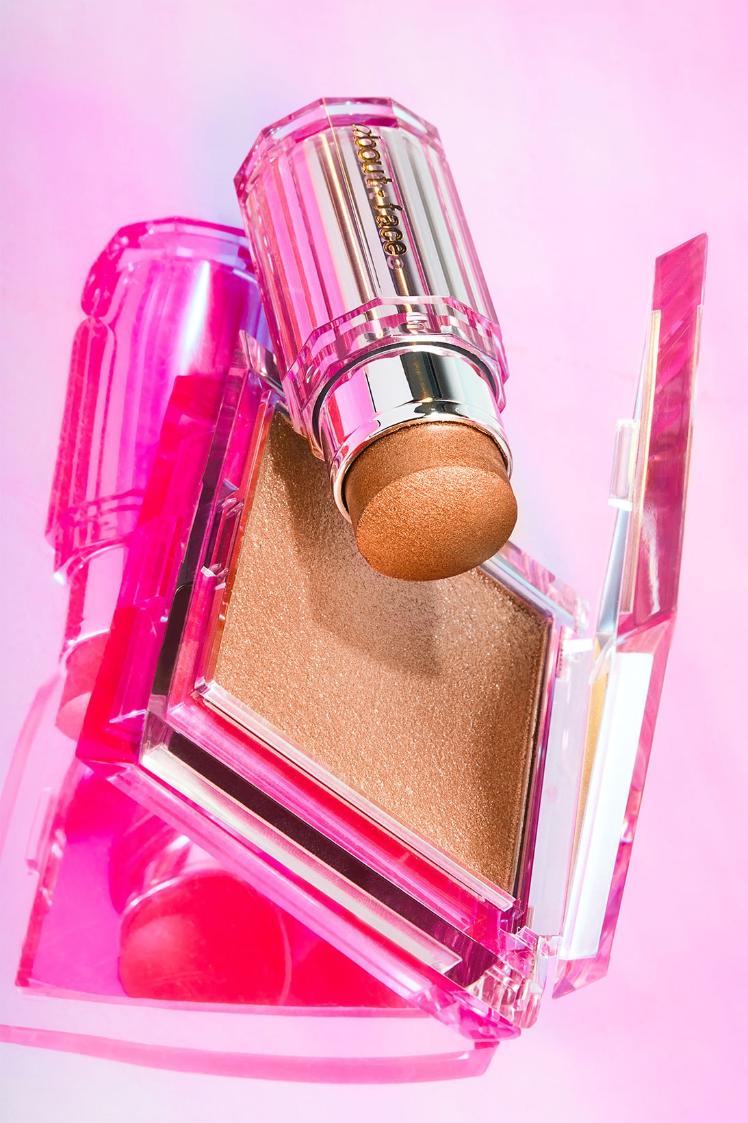 halsey about-face summer makeup collection highlighter stick
