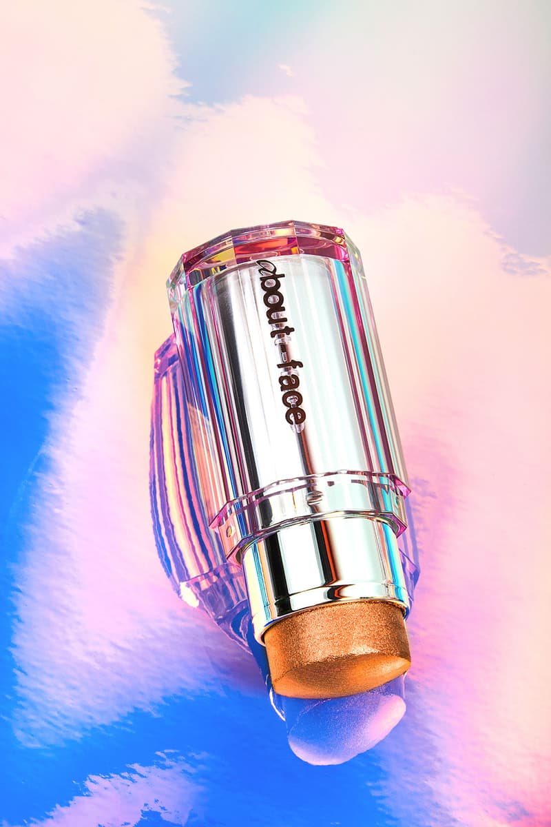 halsey about-face summer makeup collection highlighter stick