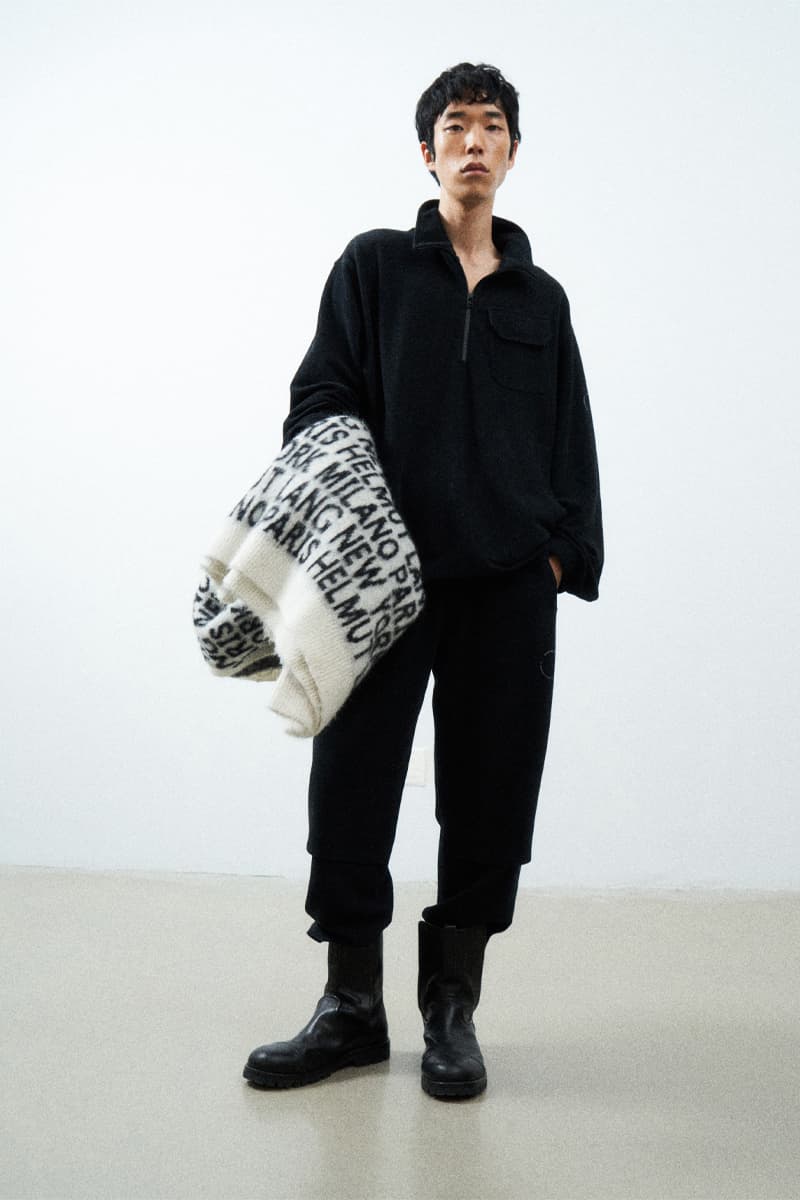 helmut lang resort 2022 collection lookbook bomber jacket