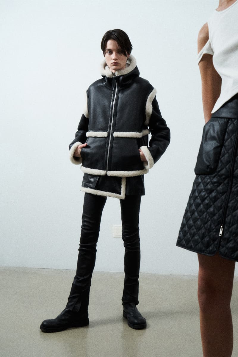 helmut lang resort 2022 collection lookbook jacket