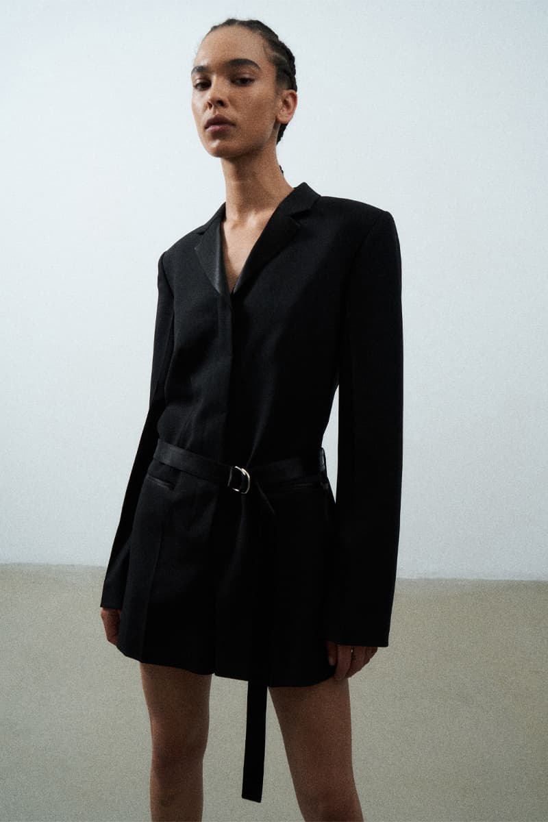 helmut lang resort 2022 collection lookbook bomber jacket