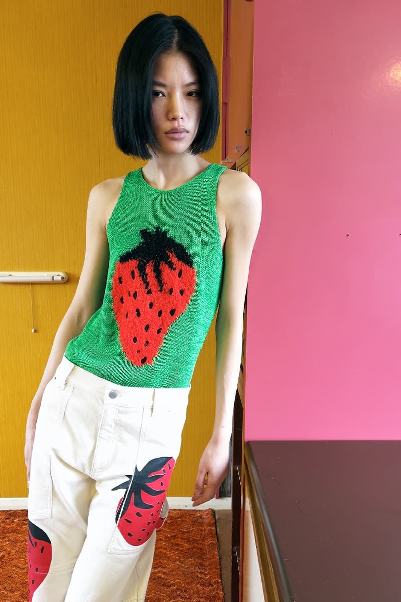 JW Anderson Men's SS22 Women's RE22 Collection Looks Tank Tops Bags Sweater Pants Shirt