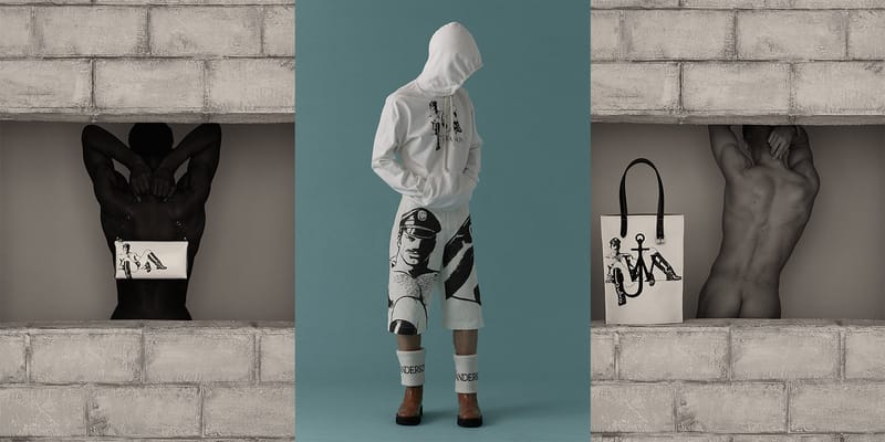 jw anderson tom of finland tote bolsa