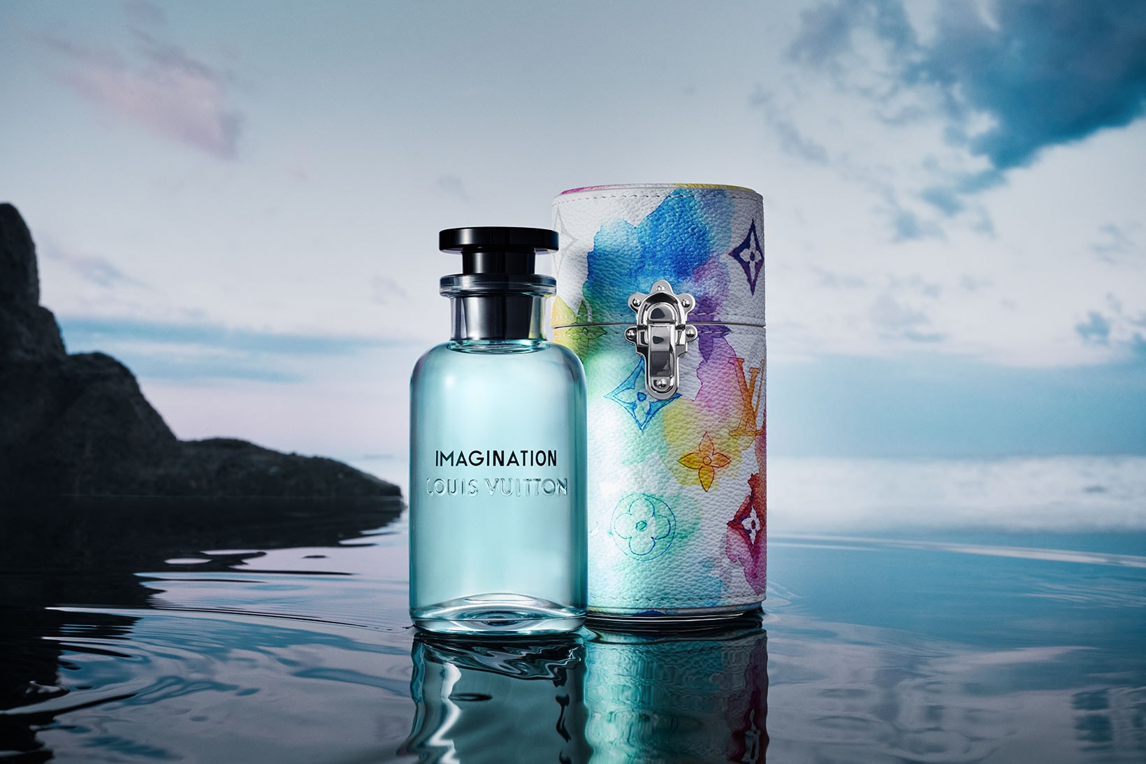 louis vuitton lv parfums perfumes imagination sea packaging monogram