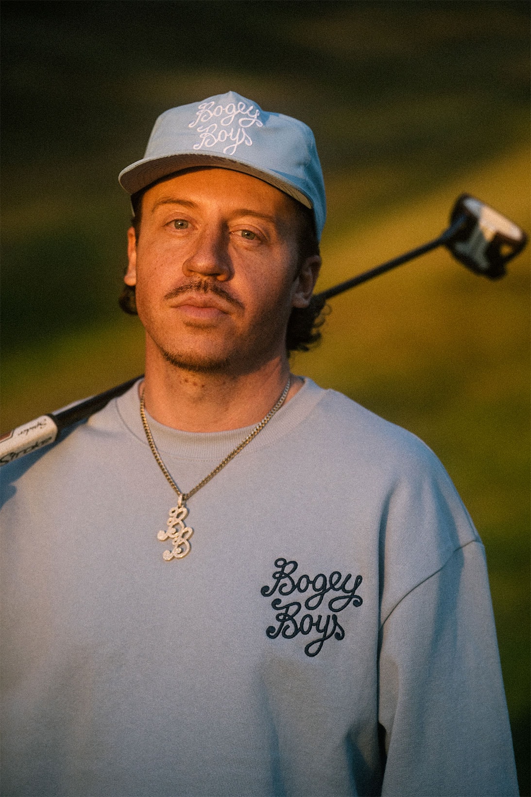 macklemore bogey boys golf lifestyle brand dalmatian collection sweatshirt cap club