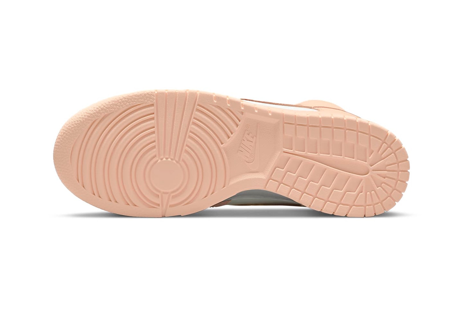 Nike Womens Dunk High Crimson Tint Pink White Footwear Kicks Shoes Footwear Sole