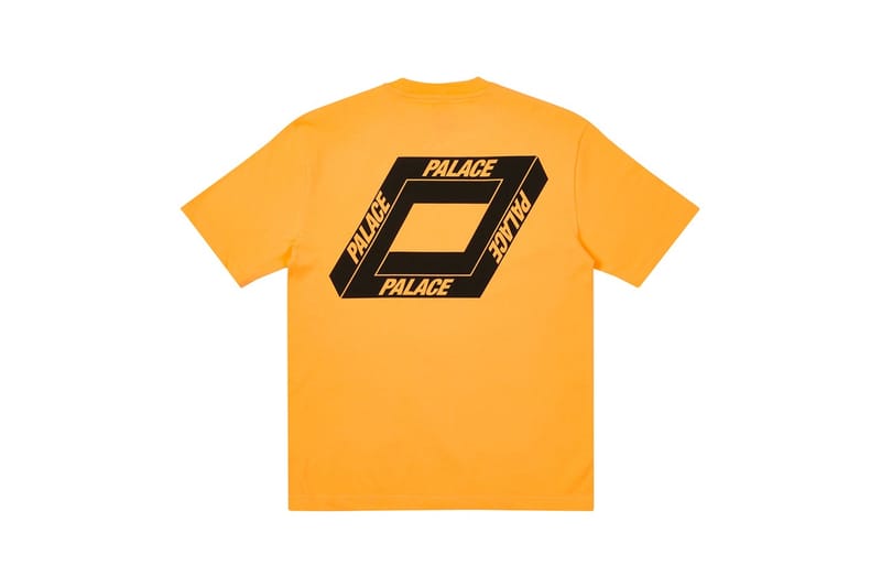 Palace Tri-Sticker Pack T-shirt Light Orange