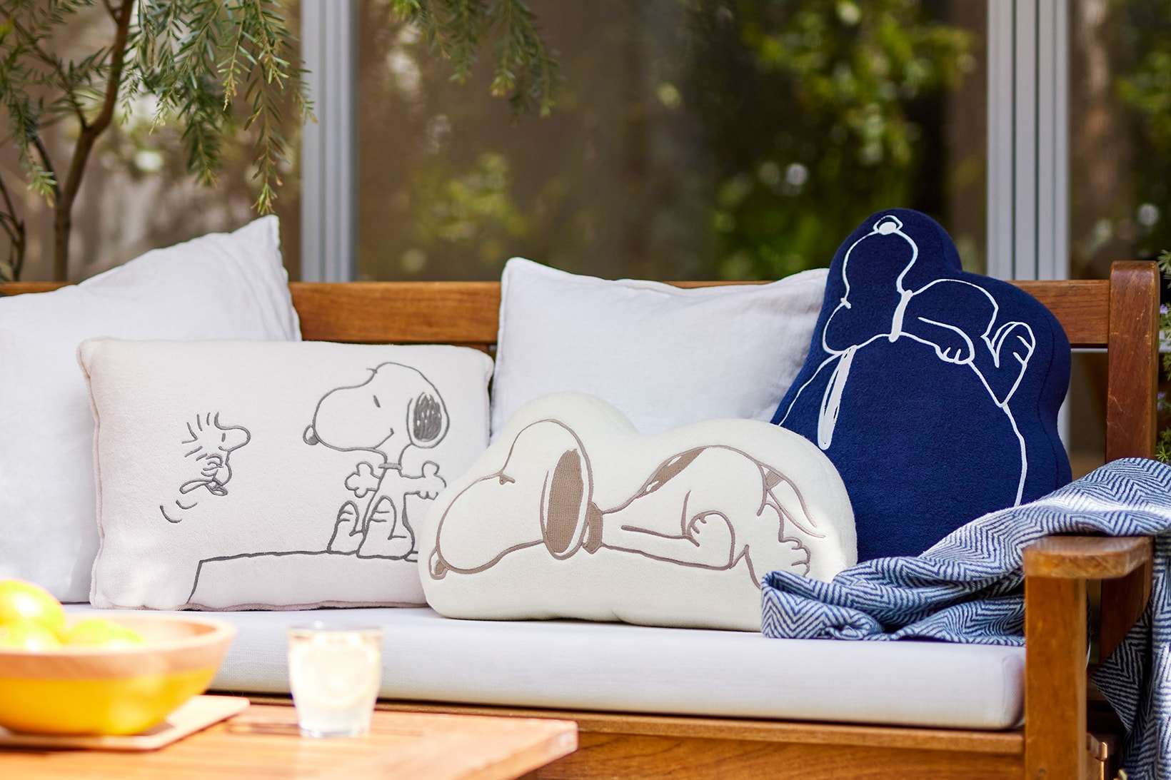 Peanuts UNIQLO Loungewear Collection Pillows Cushions