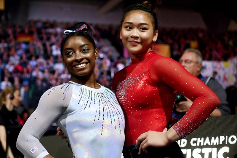 Simone Biles Suni Lee Gymnastics 2019