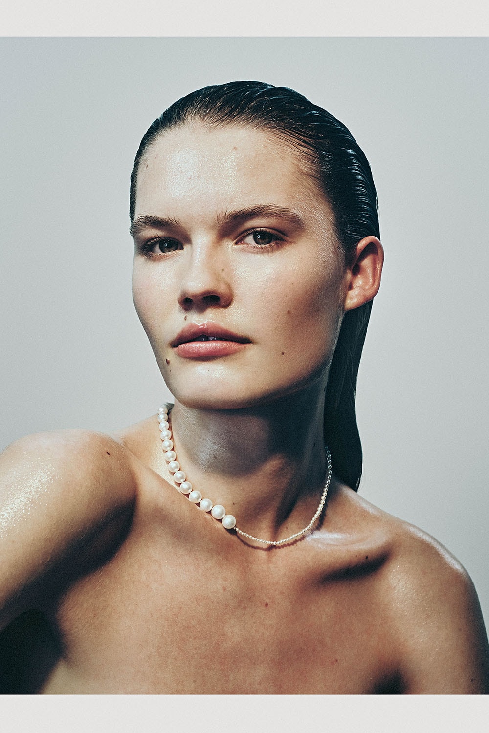 Sophie Bille Brahe "Splash Bleu" Jewelry Collection Fall Winter 2021 Necklace Earrings Diamonds Pearls Gold Silver