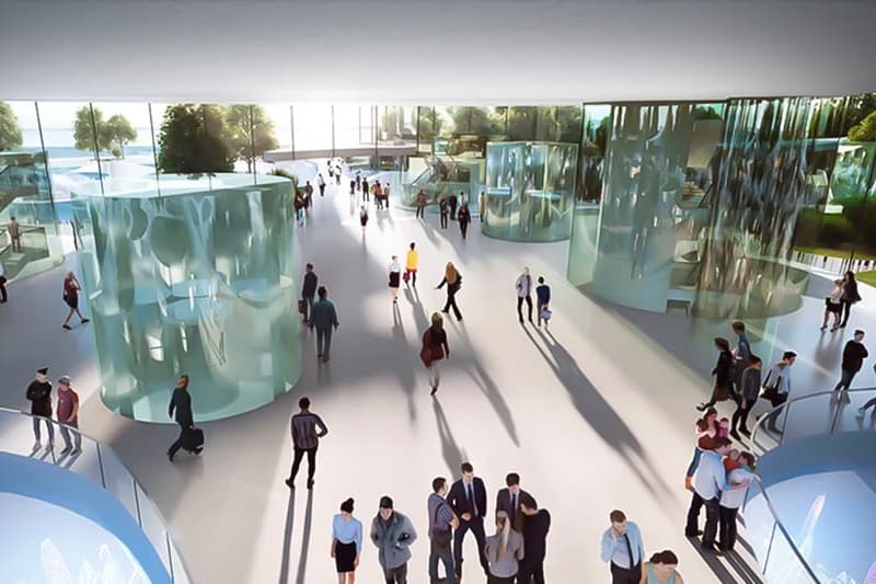 sou fujimoto tower 99 floating islands china shenzhen qianhai bay