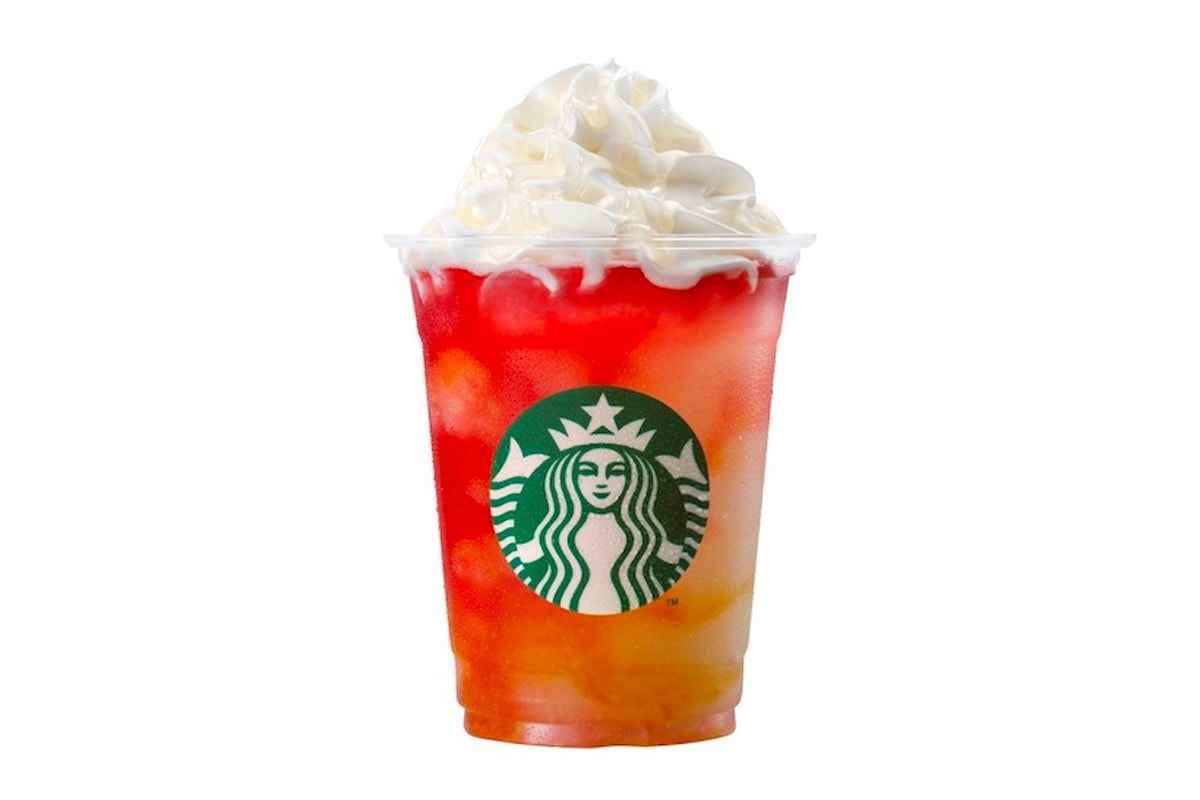 Starbucks Japan 47 New Frappuccino Flavors Cream Orange Pink Green Red Matcha Caramel