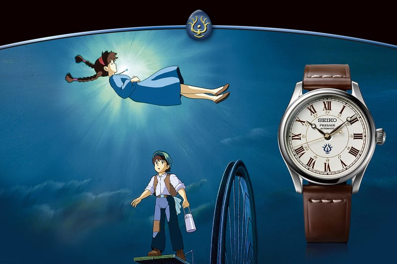 Studio Ghibli and Seiko Craft 'Castle in the Sky'-Inspired Watch