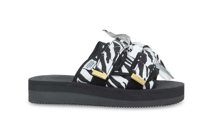 SUICOKE Patterned Summer Sandal Drop June Zebra Denim Neon Leopard