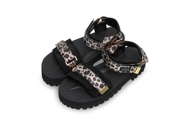 SUICOKE Patterned Summer Sandal Drop June Zebra Denim Neon Leopard