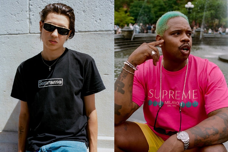 Supreme Drops Summer 2021 Tee Collection
