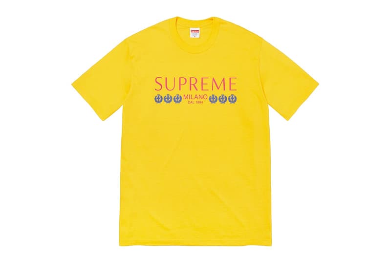 Supreme Summer 2021 Tees Release Info T-Shirts