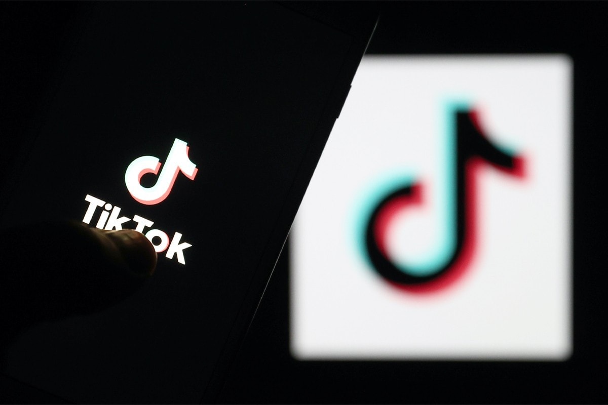TikTok App Logo iPhone Screen