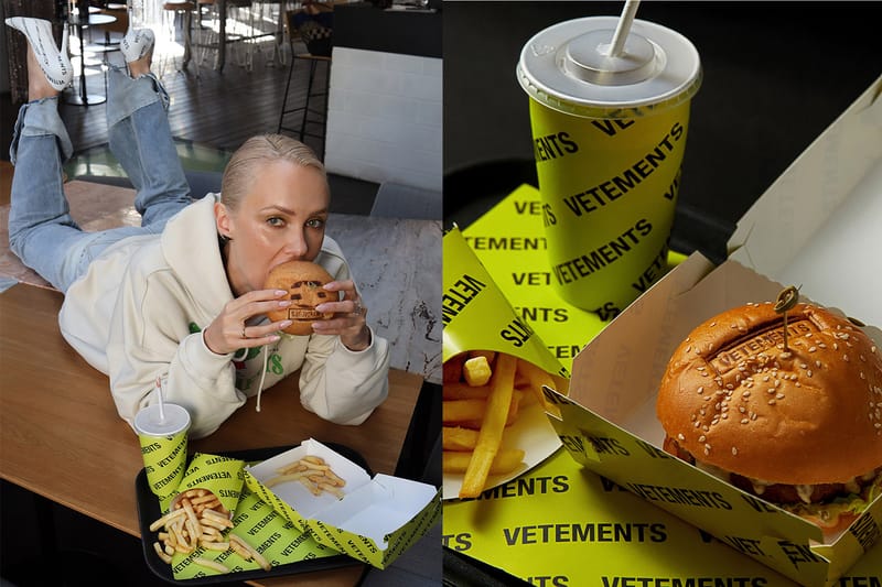 Vetements Brings Back Its Coveted Burger Meal