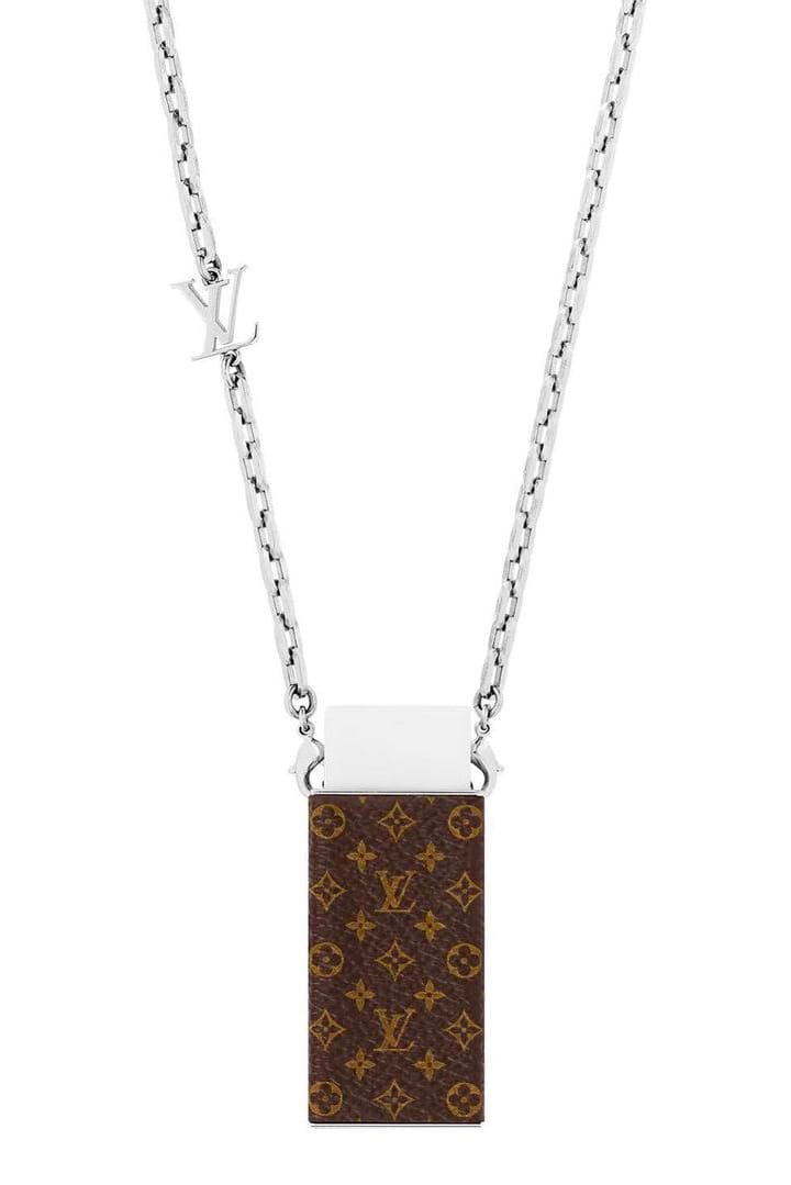 Authentic Louis Vuitton Black Charm Necklace | Necklace, Authentic louis  vuitton, Charm necklace