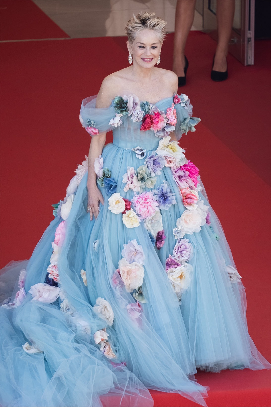 2021 Cannes Film Festival Best Red Carpet Looks Sharon Stone dolce gabbana