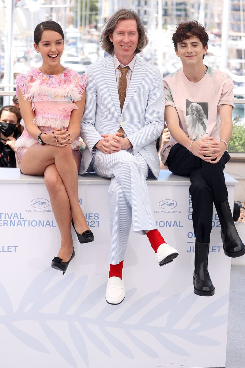 2021 Cannes Film Festival Best Red Carpet Looks lyna khoudri wes anderson timothee chalamet