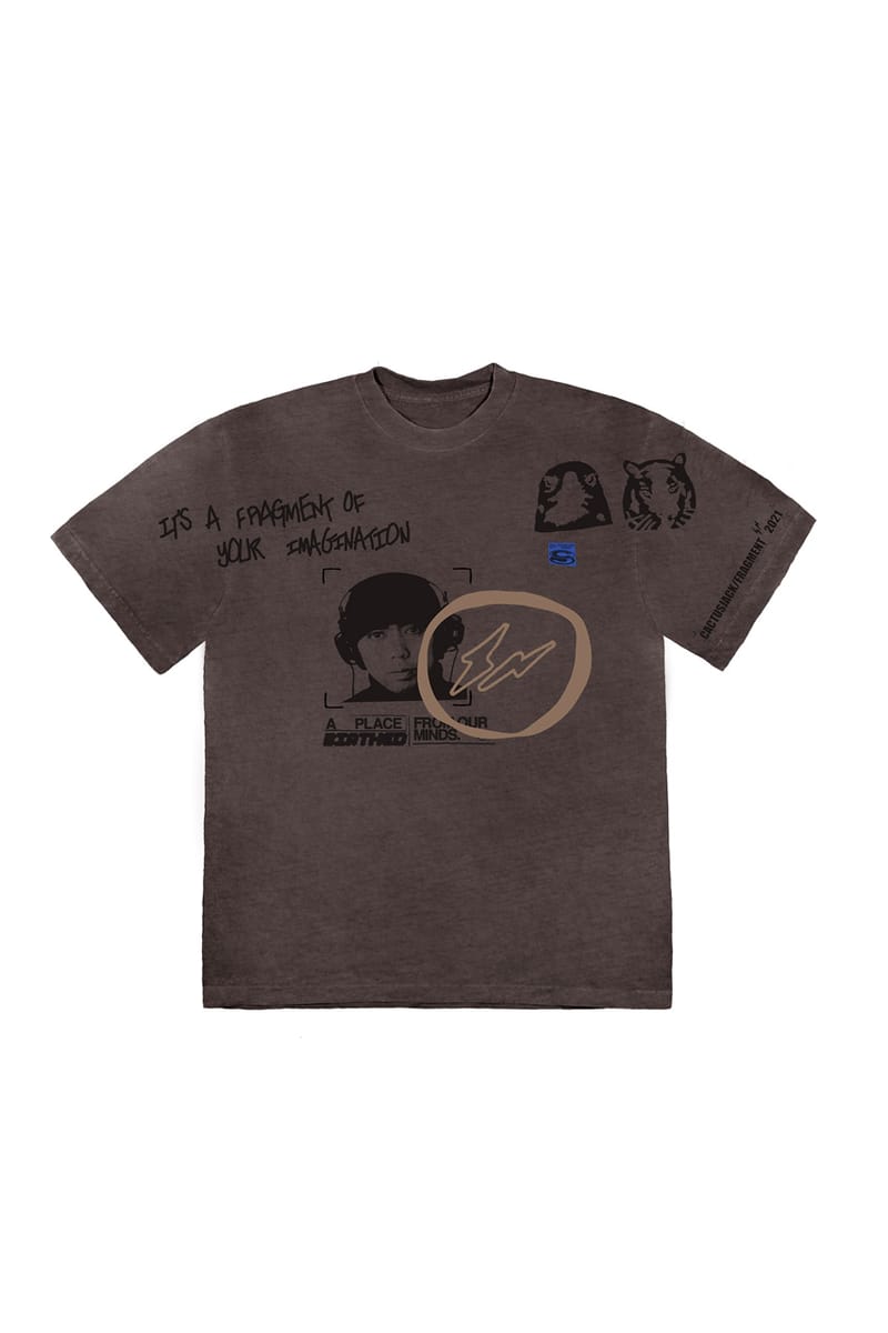 cactus jack kaws fragment shirt