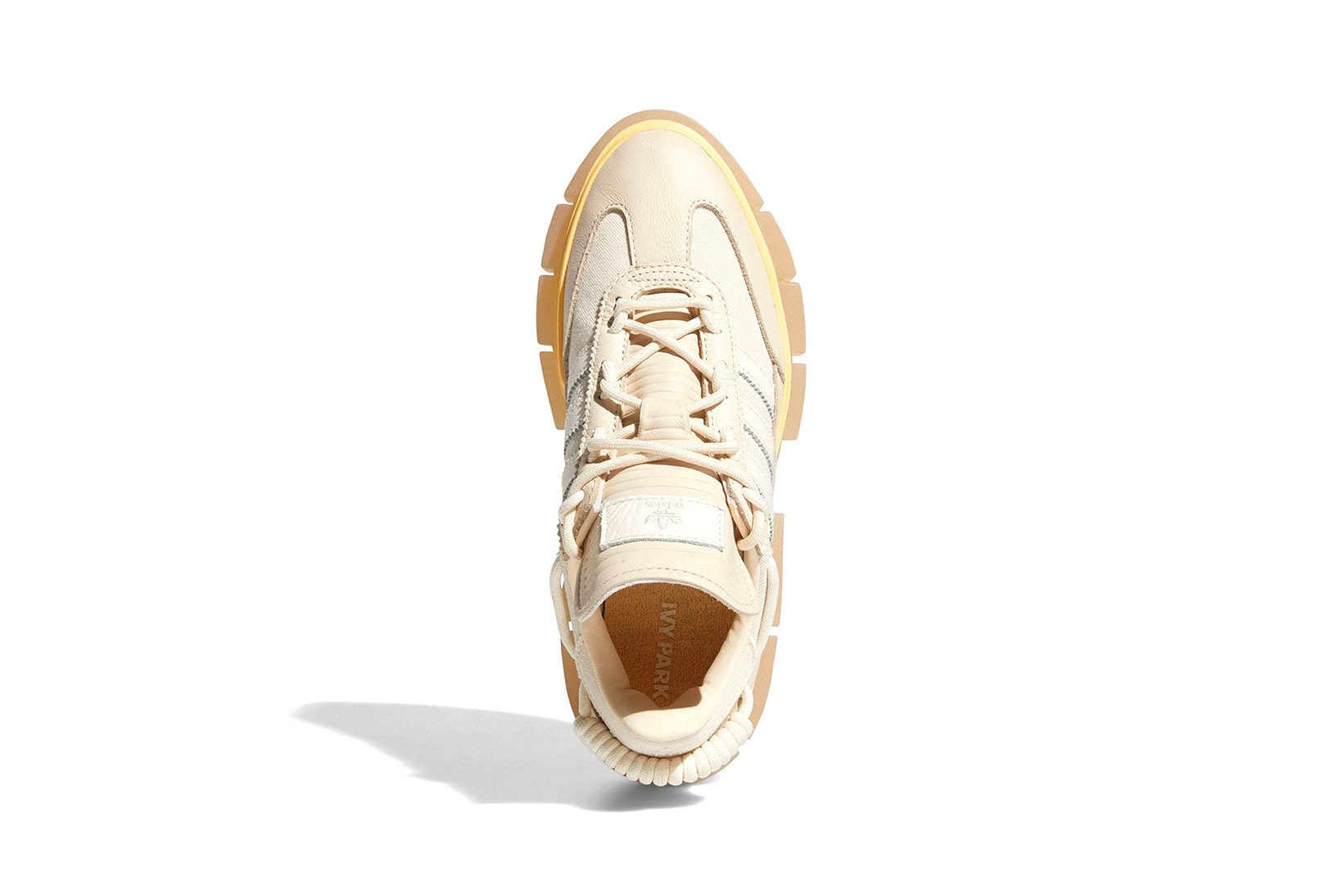 Beyonce IVY PARK adidas Originals Super Super Sleek Sneakers Collaboration Shoes Kicks Footwear Beige