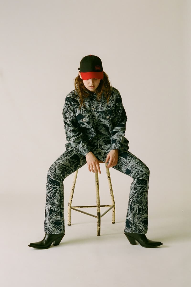 Aries Fall Winter 2021 FW21 Collection Lookbook Denim Hat