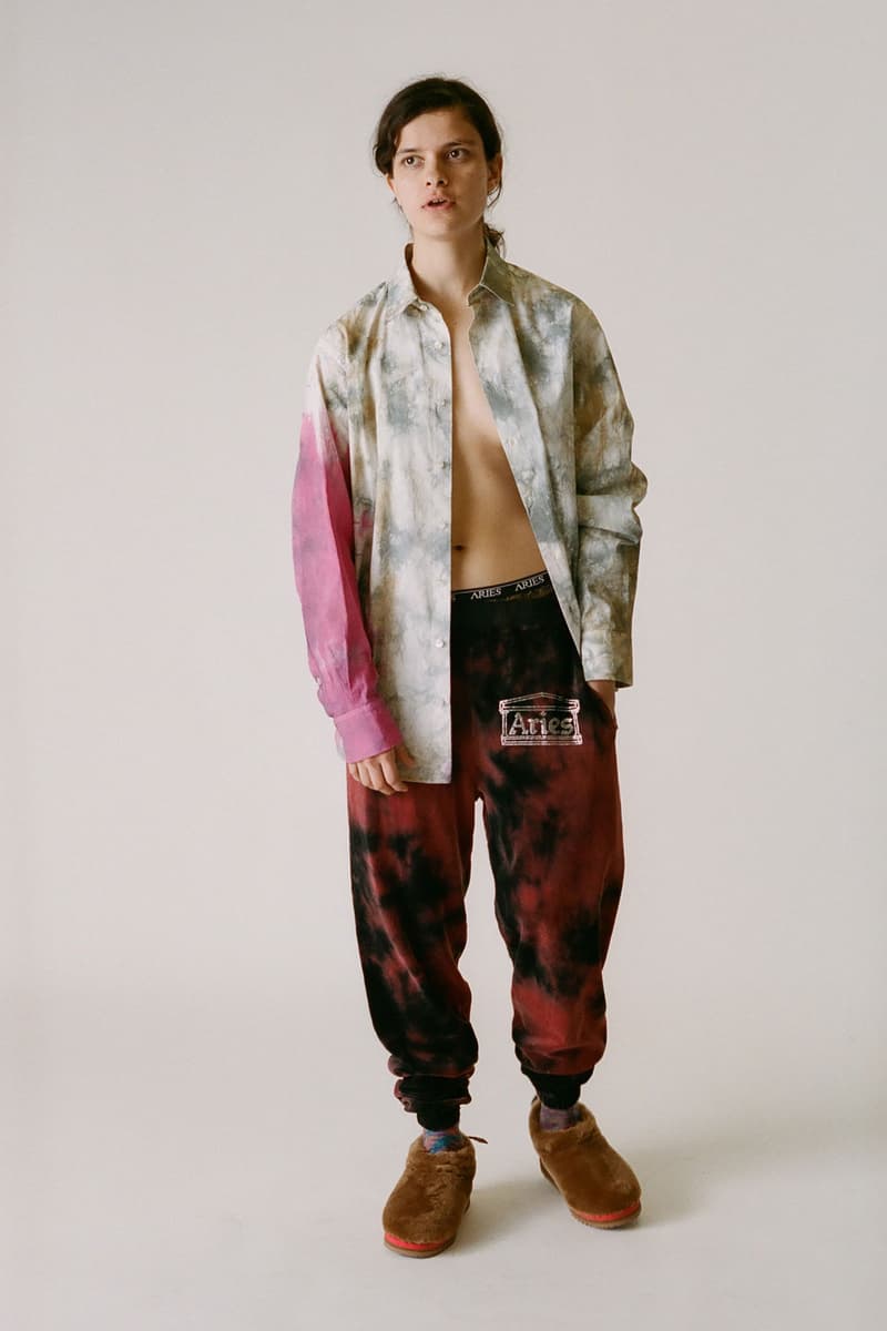 Aries Fall Winter Lookbook Satanic Panic Collection Fleece Tie-Dye Jackets Denim Release Date 