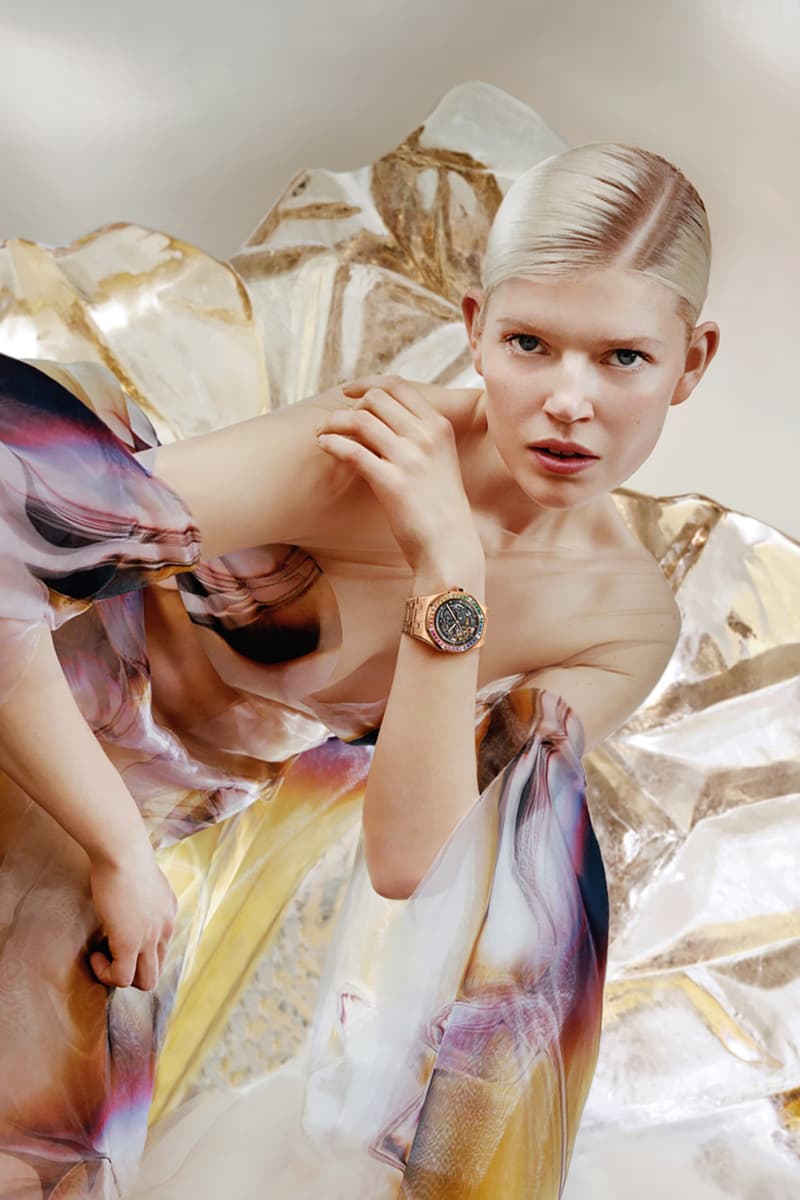 Audemars Piguet Royal Oak Womens Watches Self Winding Black Frosted Gold Double Balance Wheel Openworked