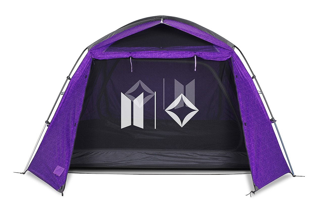 BTS HYBE Corp Helinox Outdoor Camping Collaboration Tent