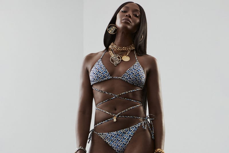 Naomi Campbell Fronts Burberry's TB Summer Monogram Campaign