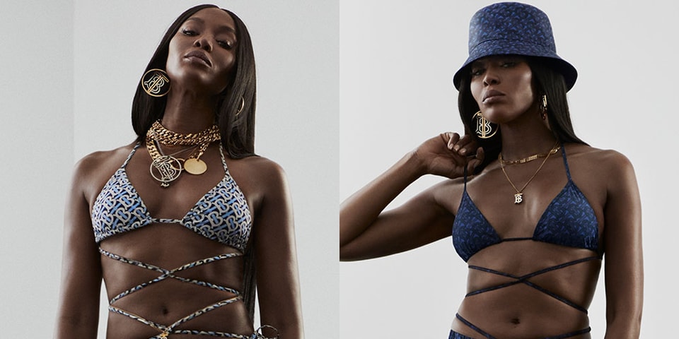 Naomi Campbell in Burberry TB Summer Monogram Campaign | Hypebae