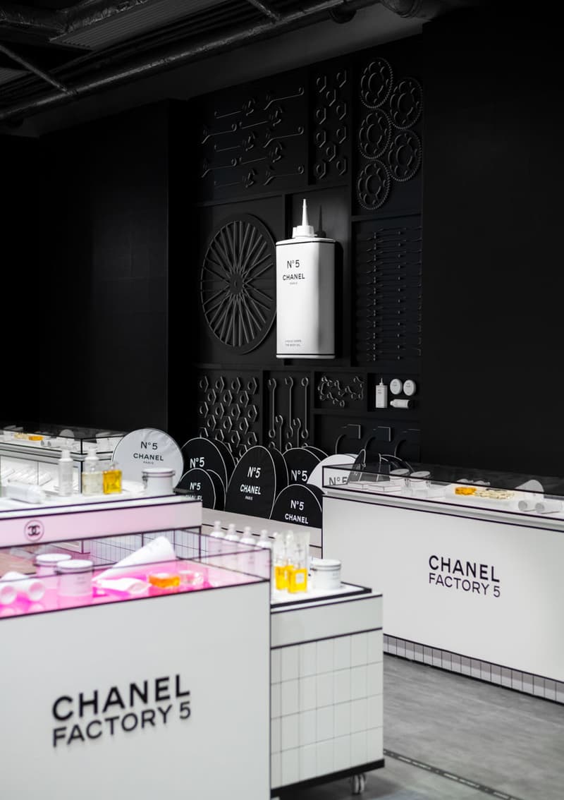 chanel Factory No.5 Pop-Up Perfume Fragrance Hong Kong