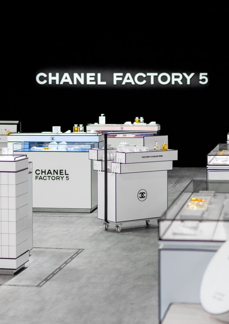 chanel Factory No.5 Pop-Up Perfume Fragrance Hong Kong