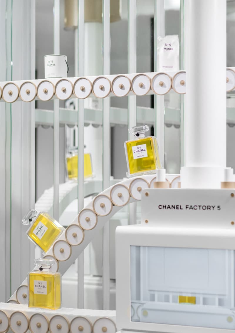 chanel Factory No.5 Pop-Up Perfume Fragrance Hong Kong