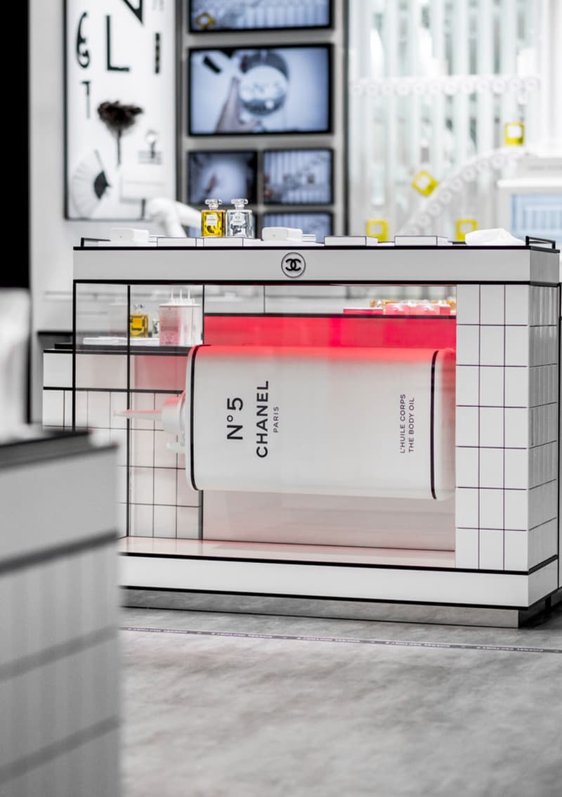 chanel Factory No.5 Pop-Up Perfume Fragrance Hong Kong