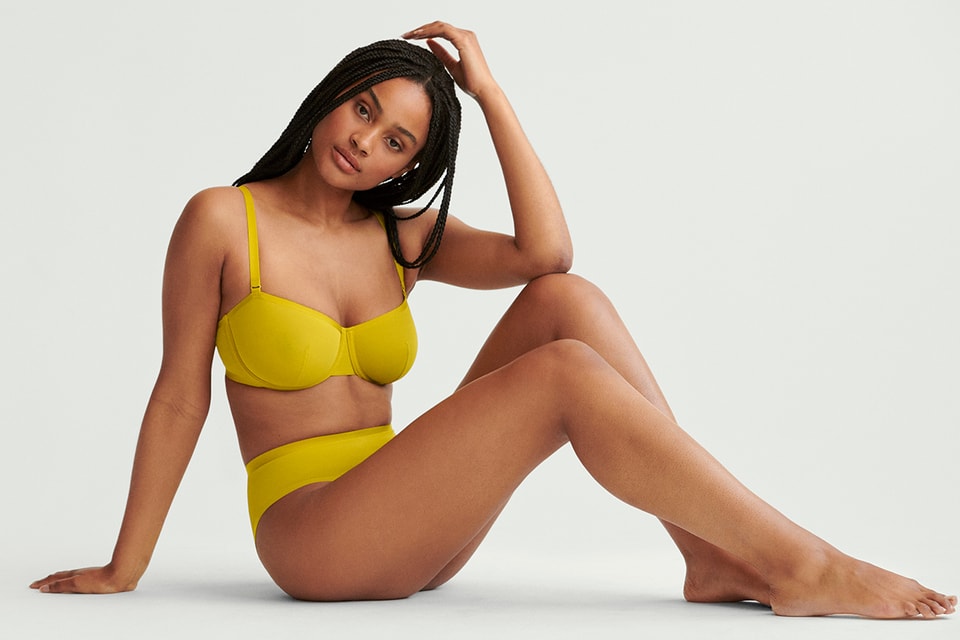 CUUP Drops Yellow Sun Color for Lingerie