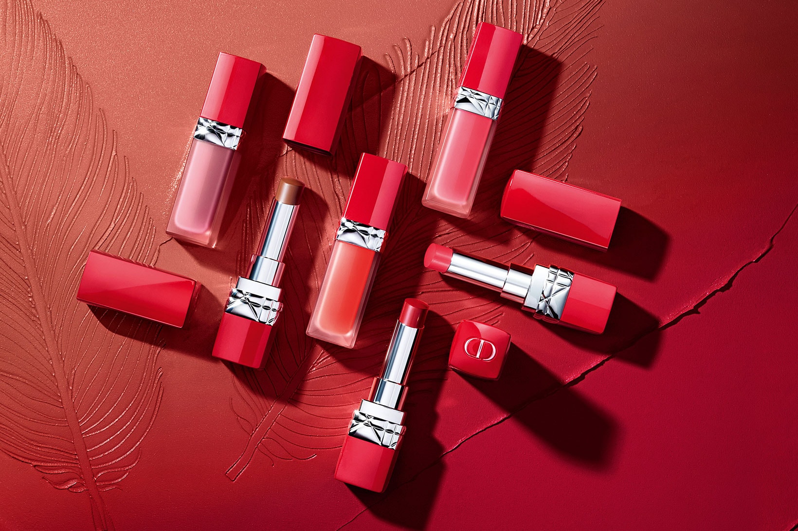 Dior Makeup Beauty Fall Collection Birds of a Feather Rouge Lipsticks