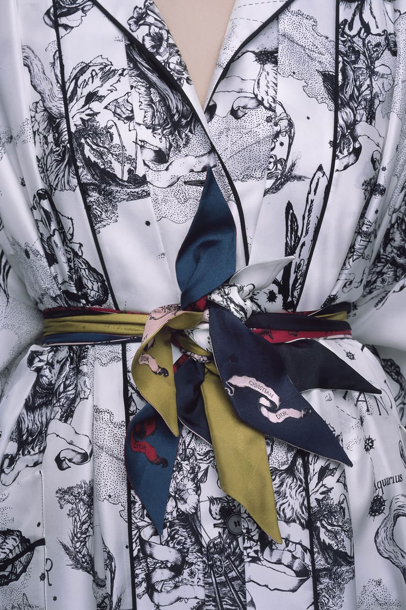 Dior Fall Winter 2021 Silk Scarves Belt